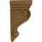 Ekena Millwork 6"W x 7"D x 13 1/4"H Devon Traditional Wood Corbel, Cherry CORW06X07X13DECH - alternate 4